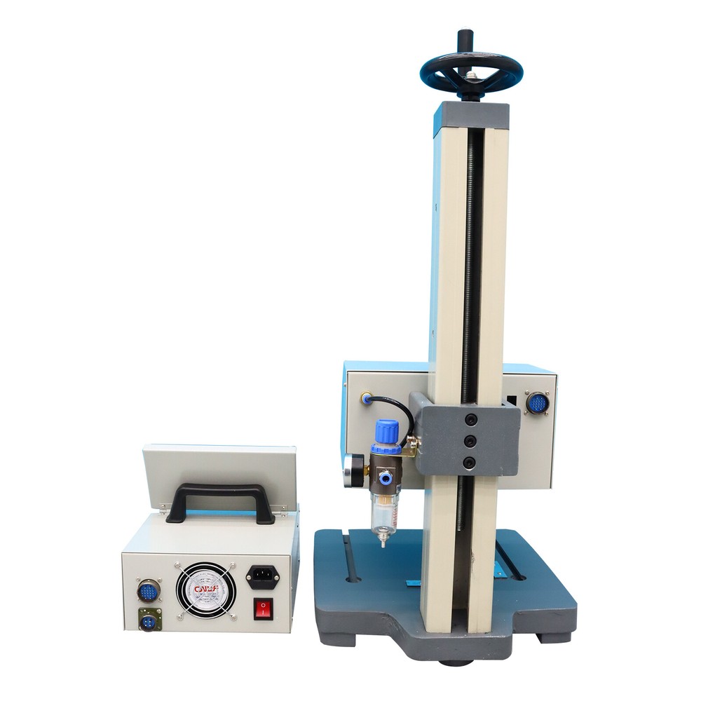 7" Touch screen Pneumatic Dot Peen Metal Print Integrated Marking Machine #D