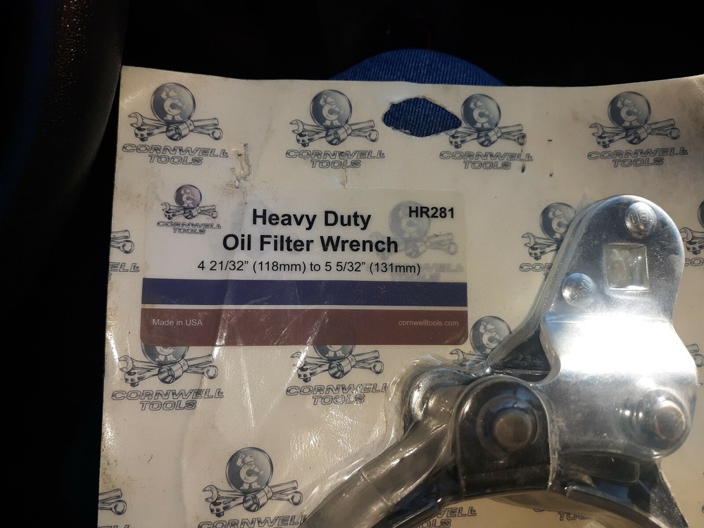 Cornwell Tool hr281 filter wrench