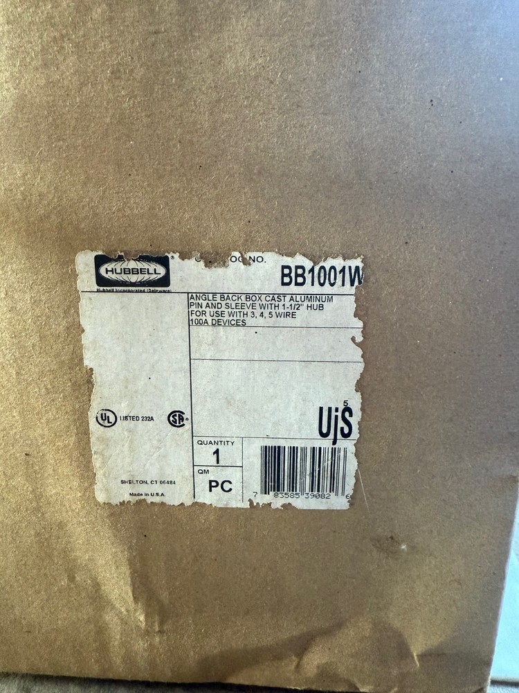 HUBBELL BB1001W
