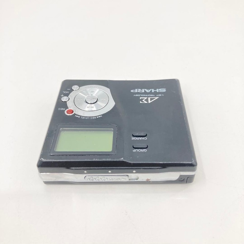 SHARP Portable MiniDisc Recorder MD-DR77 Operation confirmed