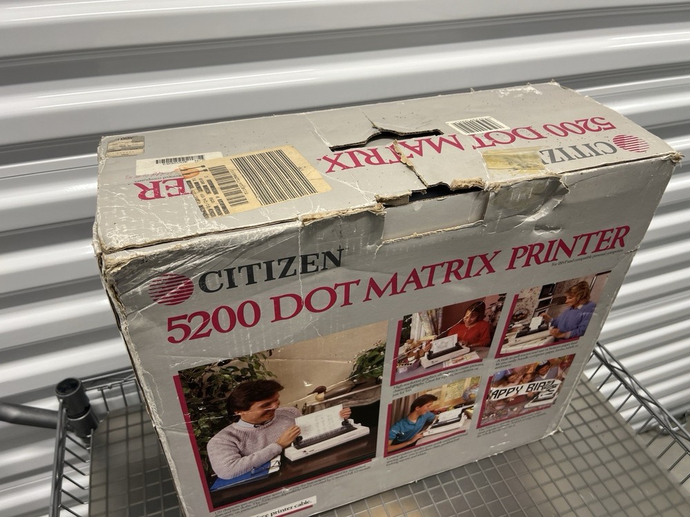 NEW Citizen 5200 Dot Matrix Printer IBM Compatible