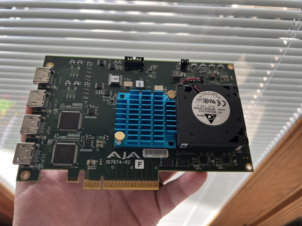 AJA KONA 4 (Missing I/O Shield)