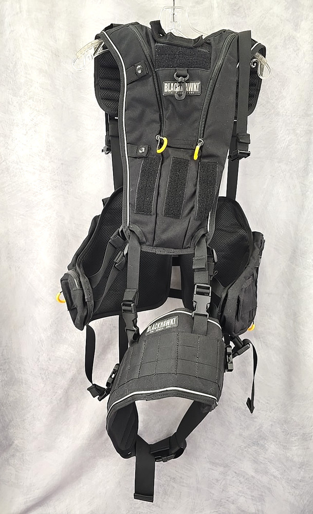 Blackhawk! Prototype Vest & Backpack Set Black