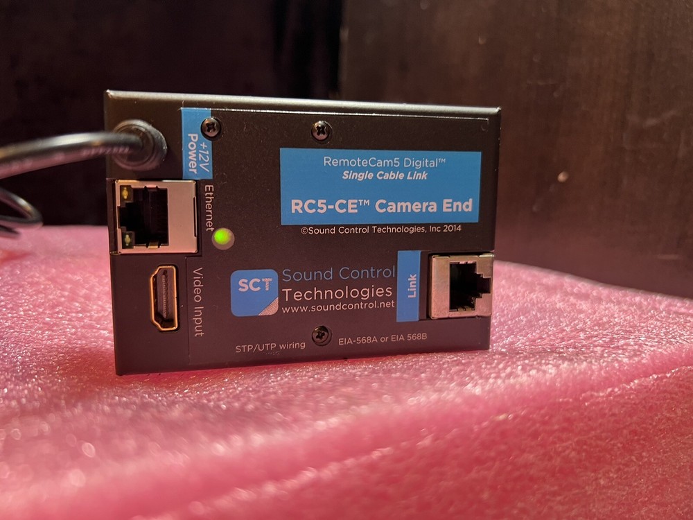 SOUND CONTROL TECHNOLOGIES RC5-CE CAMERA END with RC5-HE HEAD END