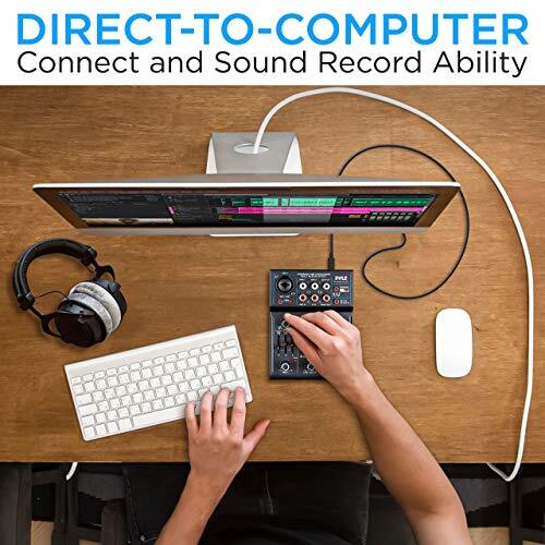 Pyle Professional Wireless 3-Channel DJ Mixer – Bluetooth, USB Interface