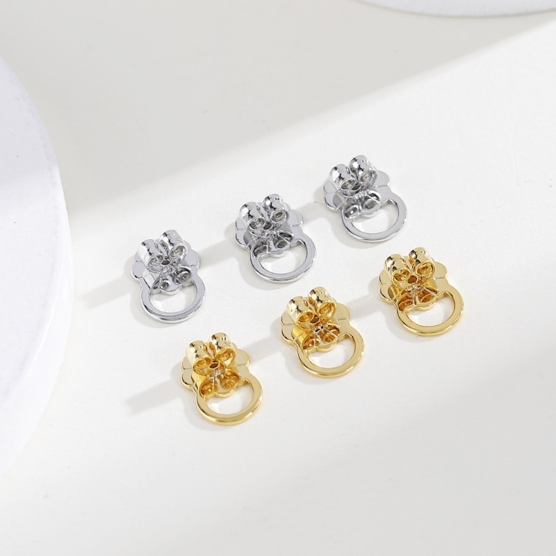 8Pcs Multifunctional Earring Lifters for Heavy Studs Secure Back for Droopy Ears