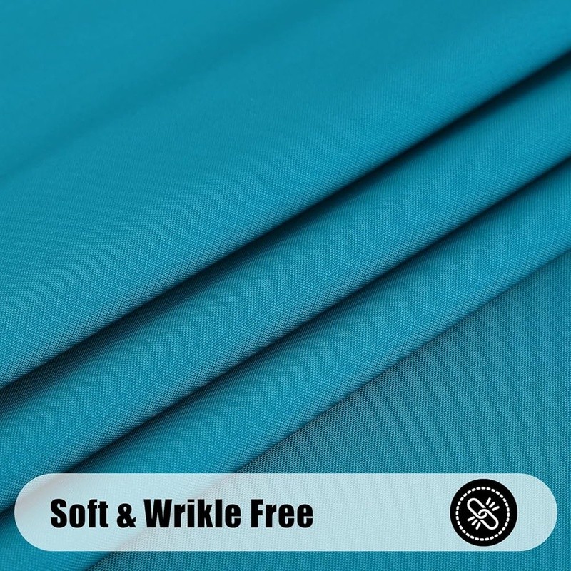 Waterproof Rectangular Tablecloth Reusable Anti-Scratch Polyester Dining Party