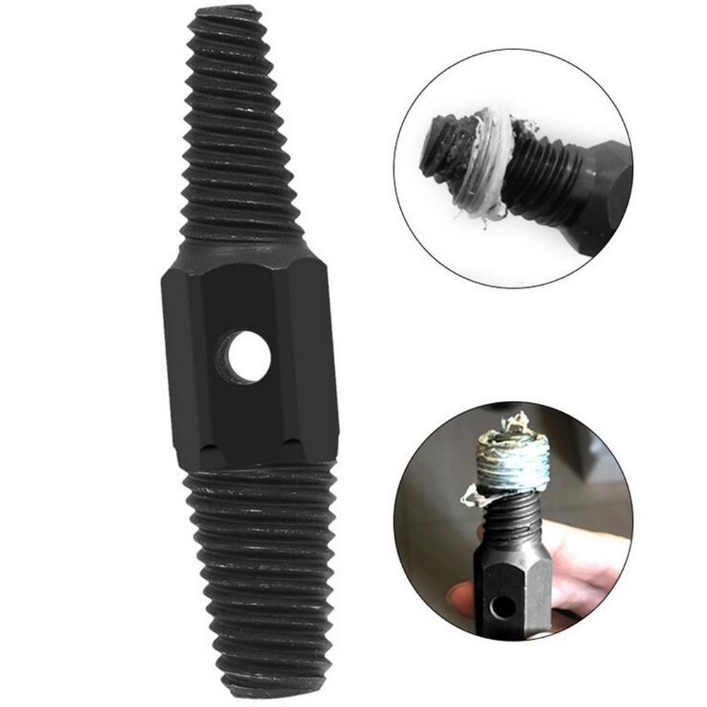 Carbon Steel 1/2 3/4" Multi-functional Extractor&Crowbar Drill Bits Double Head