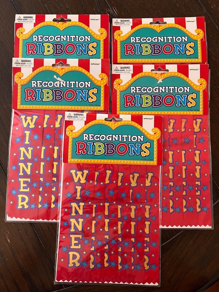 Student Recognition Ribbons (60 count)