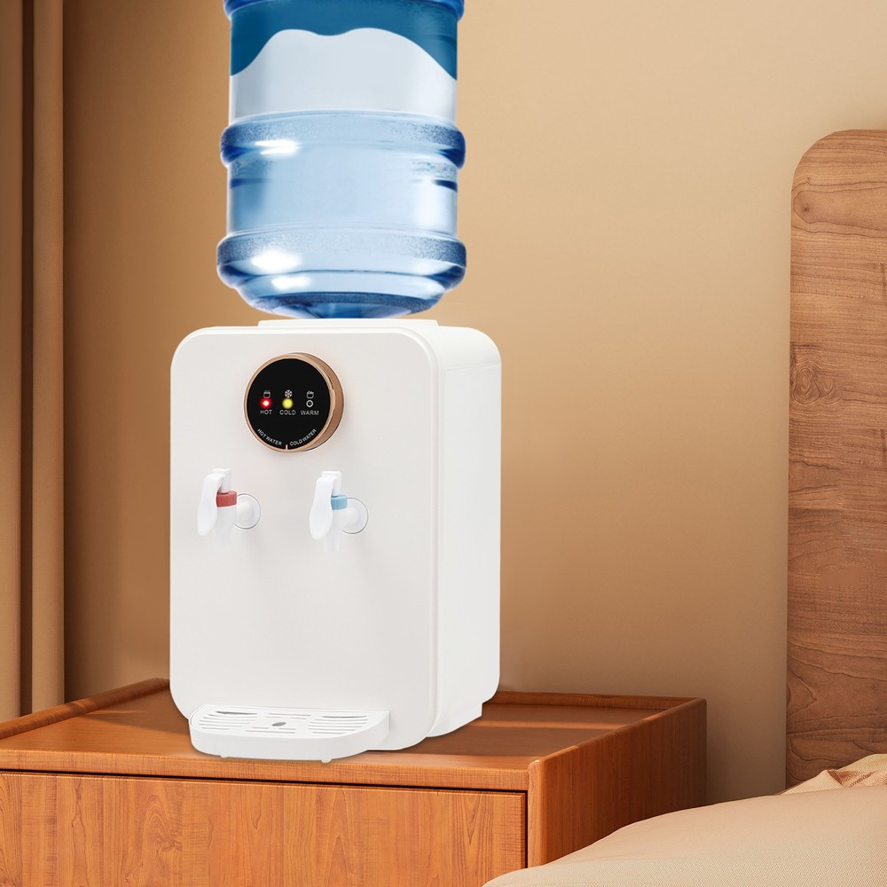 500ml Top Loading Hot Cold Water Dispenser Tabletop Countertop Drinking Machine