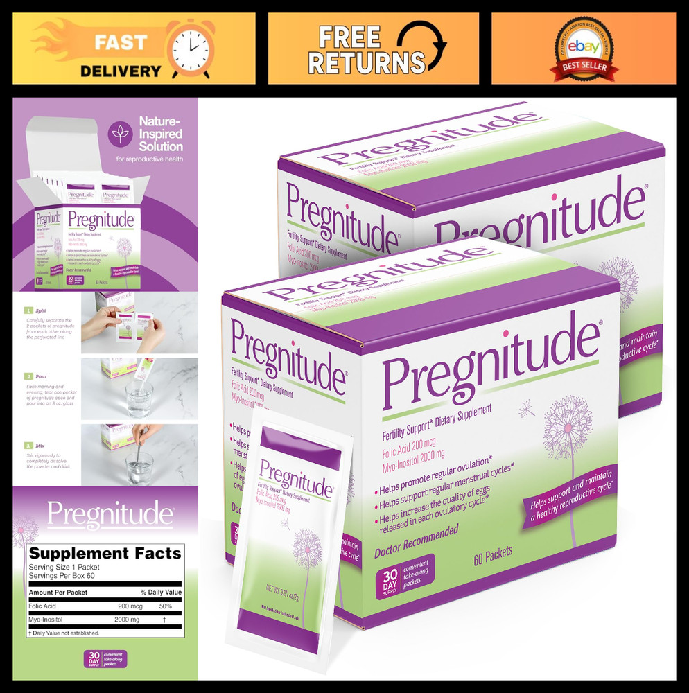 Fertility Support Supplement - Promotes Regular Ovulation & Menstrual Cycles - 1