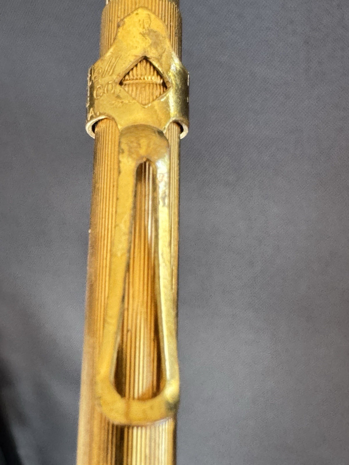 1915 Blaisdell Mechanical Pencil Co Gold Tone Plated - Rare Antique Parts Repair