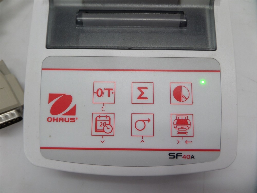 Ohaus SF40A Portable Dot-Matrix Impact Printer w/ Power Supply