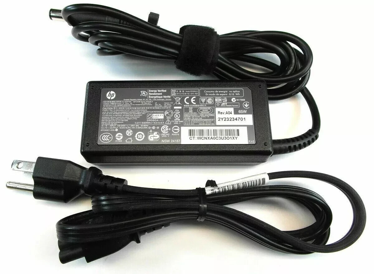 Genuine HP 65W AC Adapter EliteDesk Desktop Mini 705 800 G2 G3 G4 Power Supply