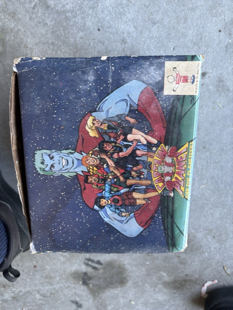 Vintage Captain America Hugg A Planet Globe