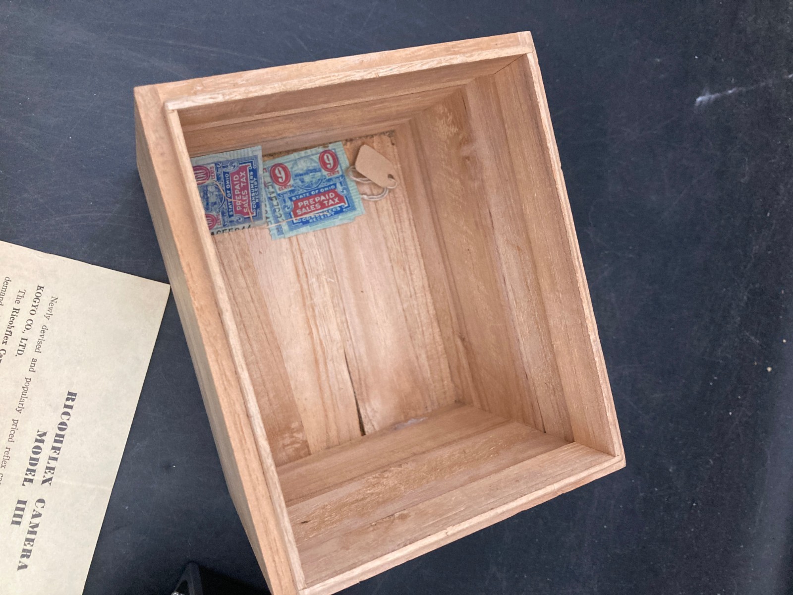 Ricohflex Model IV Vintage Camera with Box/Info Sheet Untested