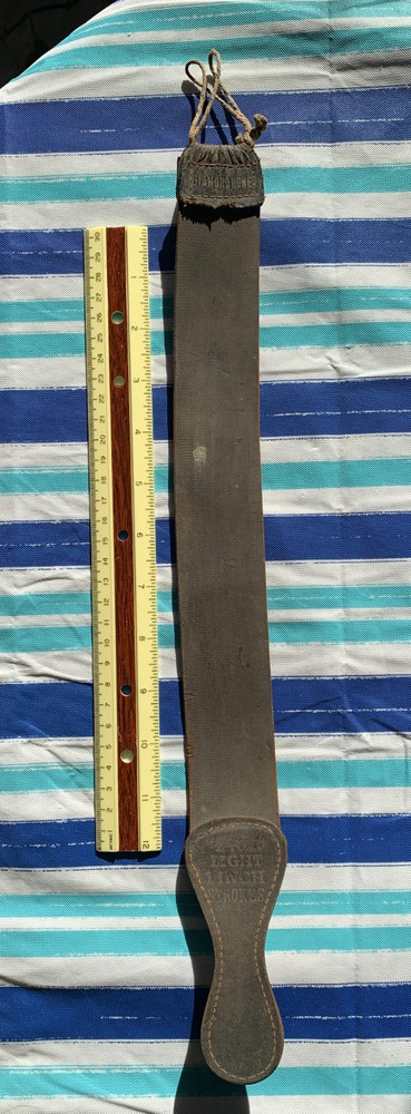 Vintage Munger Diamond Hone Strop