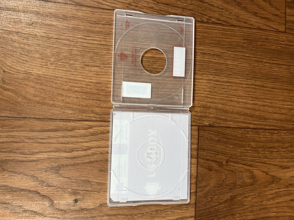 1 Empty Redbox CD/DVD/Blu-ray Disc Case Hard Plastic