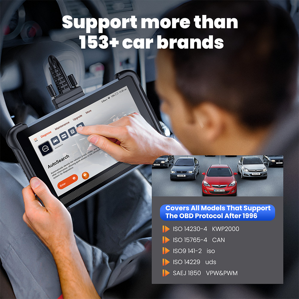 THINKSCAN 672 OBD2 Scanner Car FCA Code Bidirectional Diagnostic Tool 2026 USA