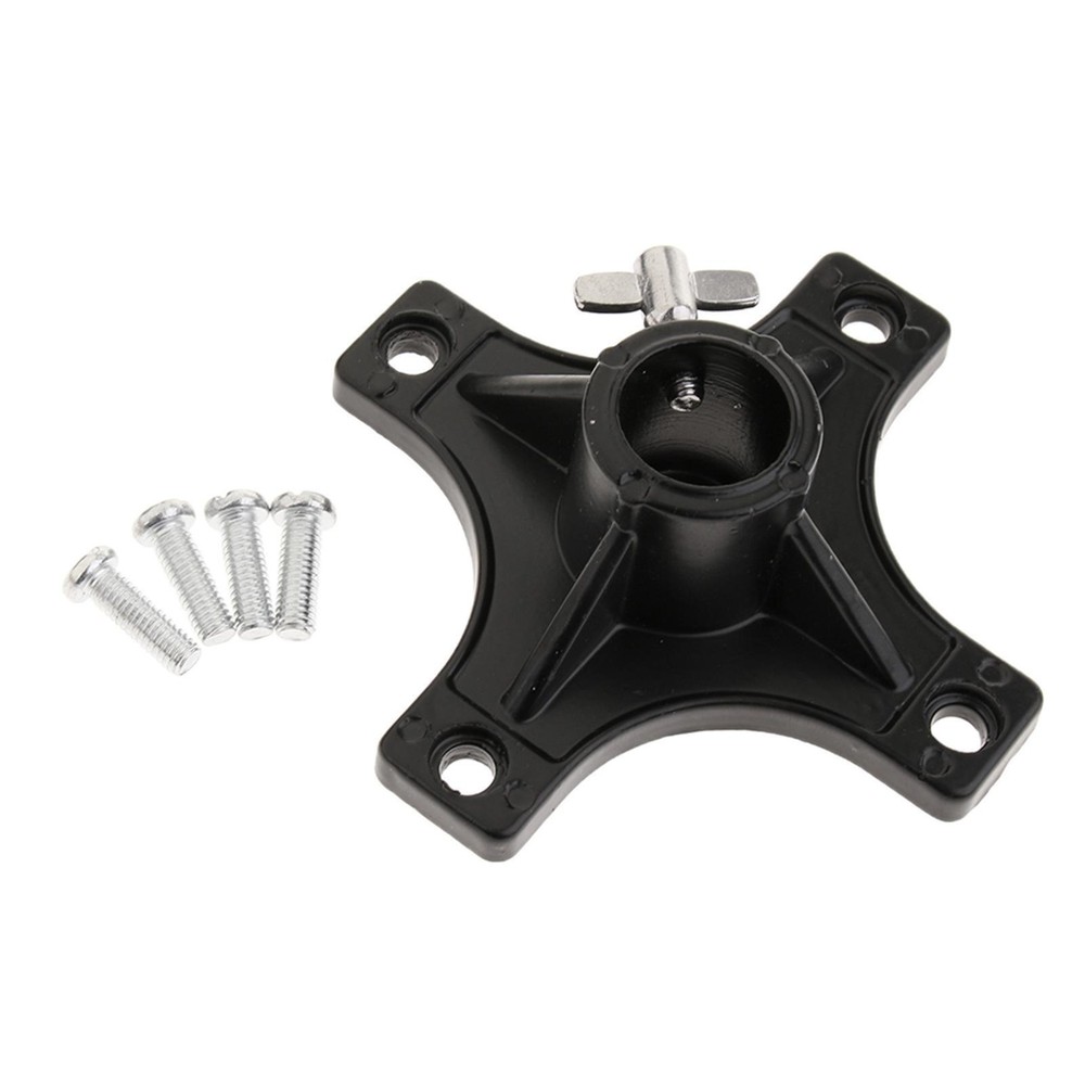 Drum Throne Drummer Stoolbar Stool Swivel Plate Replacement Drum Stool Seat
