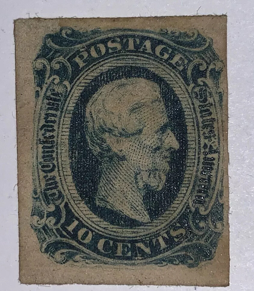 Travelstamps: US Stamps CONFEDERATE CSA SCOTT #11 MINT OG HINGED