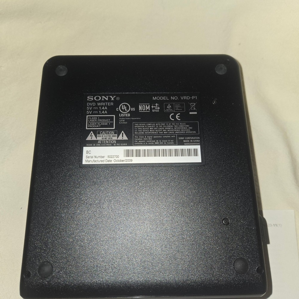 Sony DVDirect Express Multi-Function DVD writer for Handycam UNTESTED