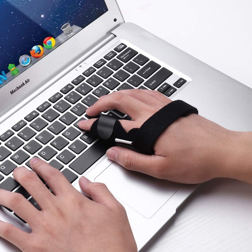 CLISPEED Trigger Finger Splint: Finger Support Brace Adjustable Fracture Spli...