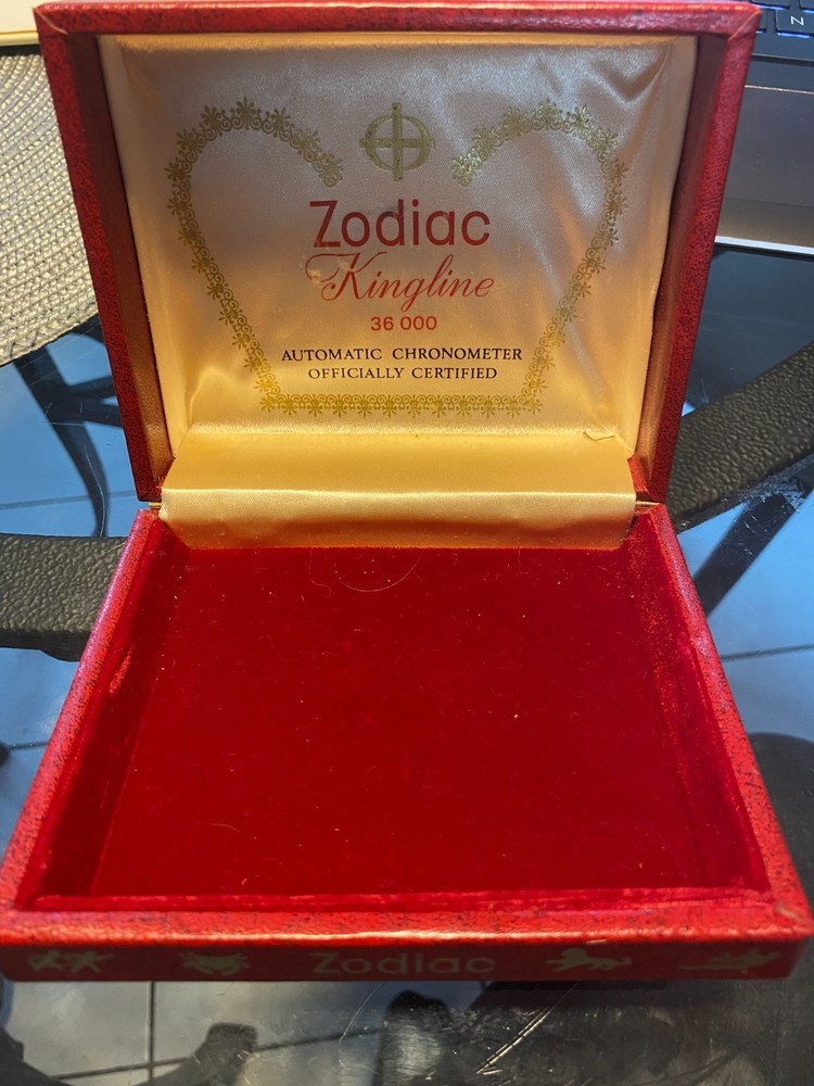 Zodiac Kingline 36 000 Automatic Chronometer Box - Box only