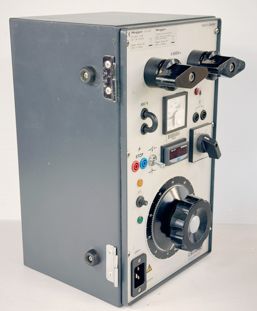 Megger CSU600AT 600A Current Supply Injector Unit - Protective Circuit Breakers