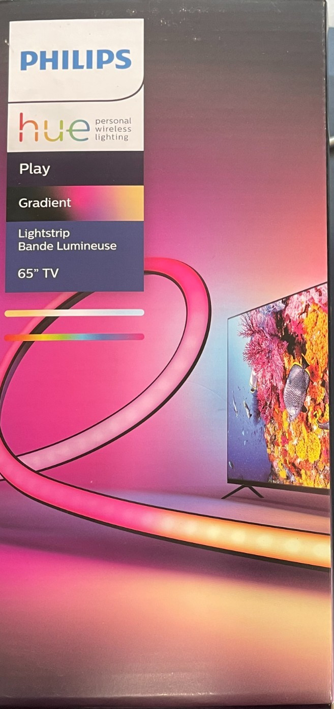Philips Hue 65" Smart LED TV Backlight White and Color Ambiance - 560416