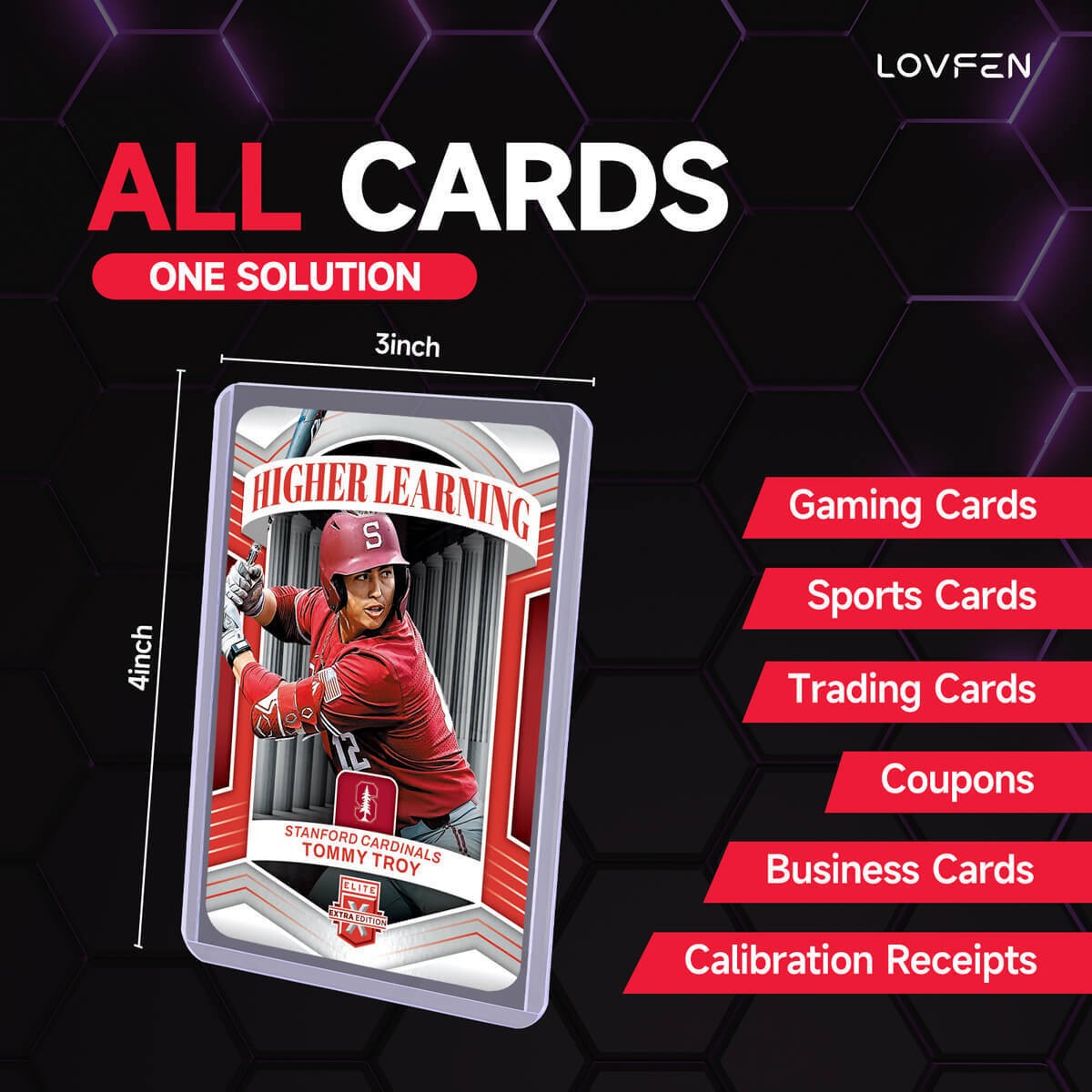 1000ct 3x4 Toploaders For 35pt Sports Trading Games Cards Holders 40*25pack