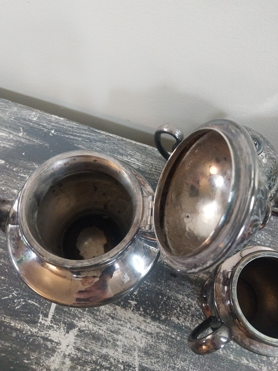 Vintage Derby Silverplate 3 Piece Set 2625