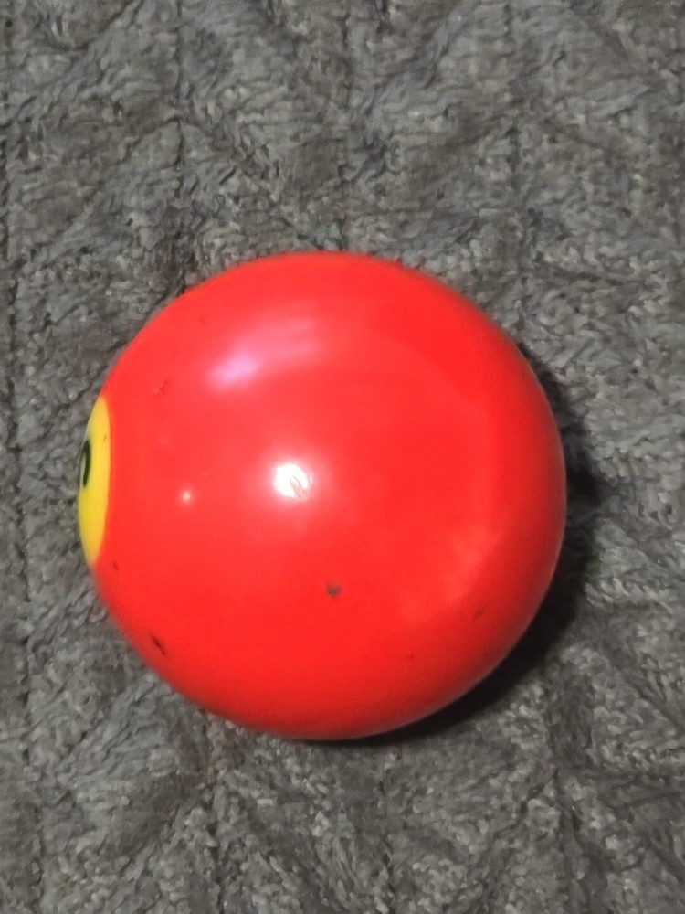 🎱Vintage Replacement Belgian(#3) Pool Ball~Billiards Solid Red Ball 2"