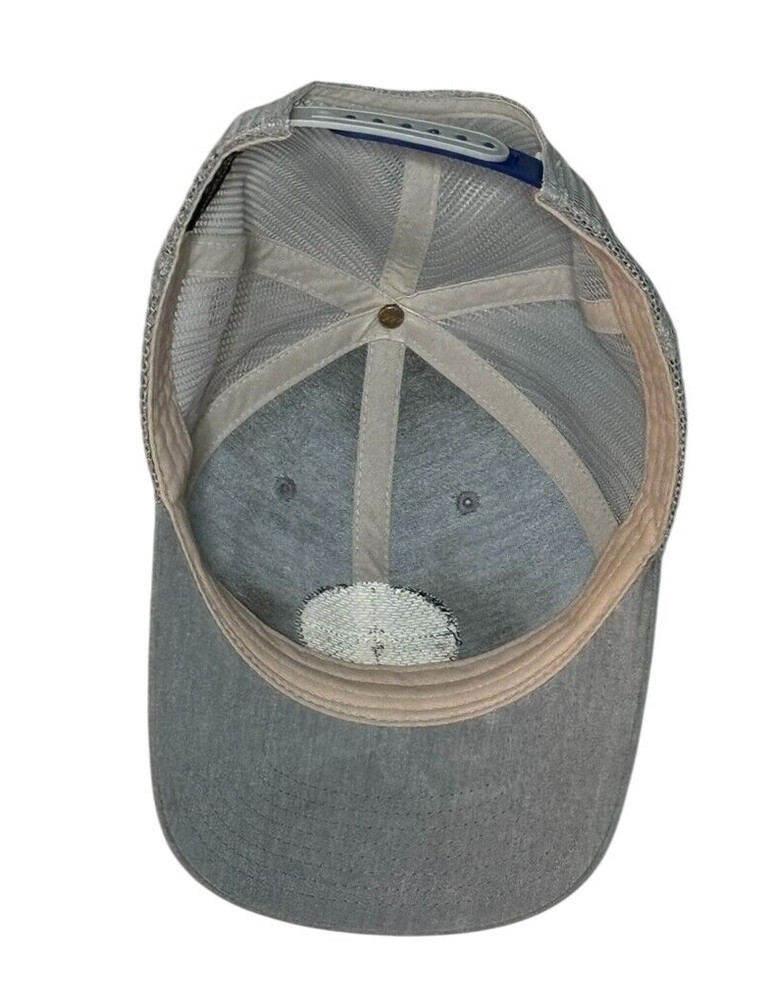 TRAVIS MATHEW California Patch Golf Vented Hat Gray Cap Snap Back