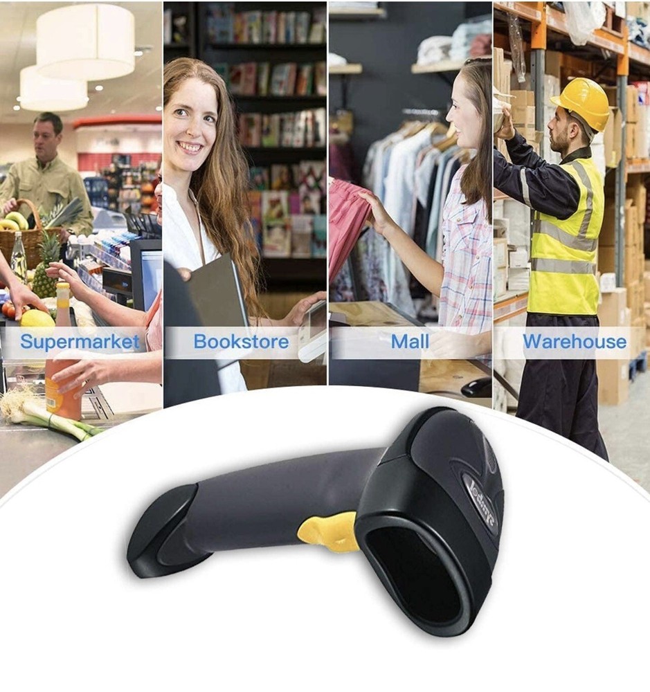 Symbol LS2208 General Purpose Barcode Scanner (Cables Not Included)