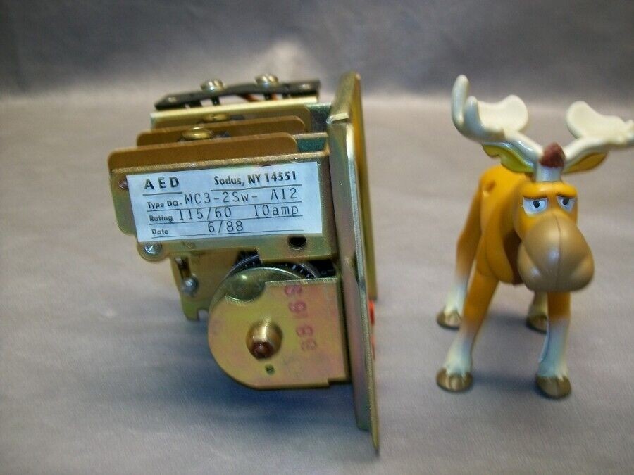 AED DQ-MC3-2Sw-A12 MC Programmable Timer Switch 115/60 Rating 10 amp