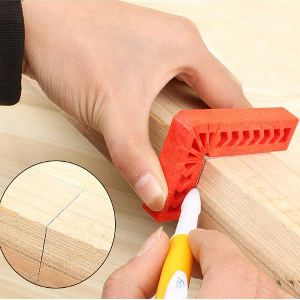 8Pcs Right Angle Corner Clamp Positioning Squares 90 Degree Right Angle L-Type