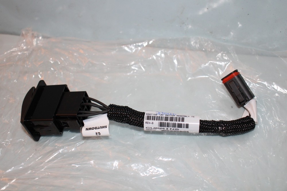 Cummins Toggle Switch 5567132 Assembly T5 12v SHUTDOWN G2 "NEW"