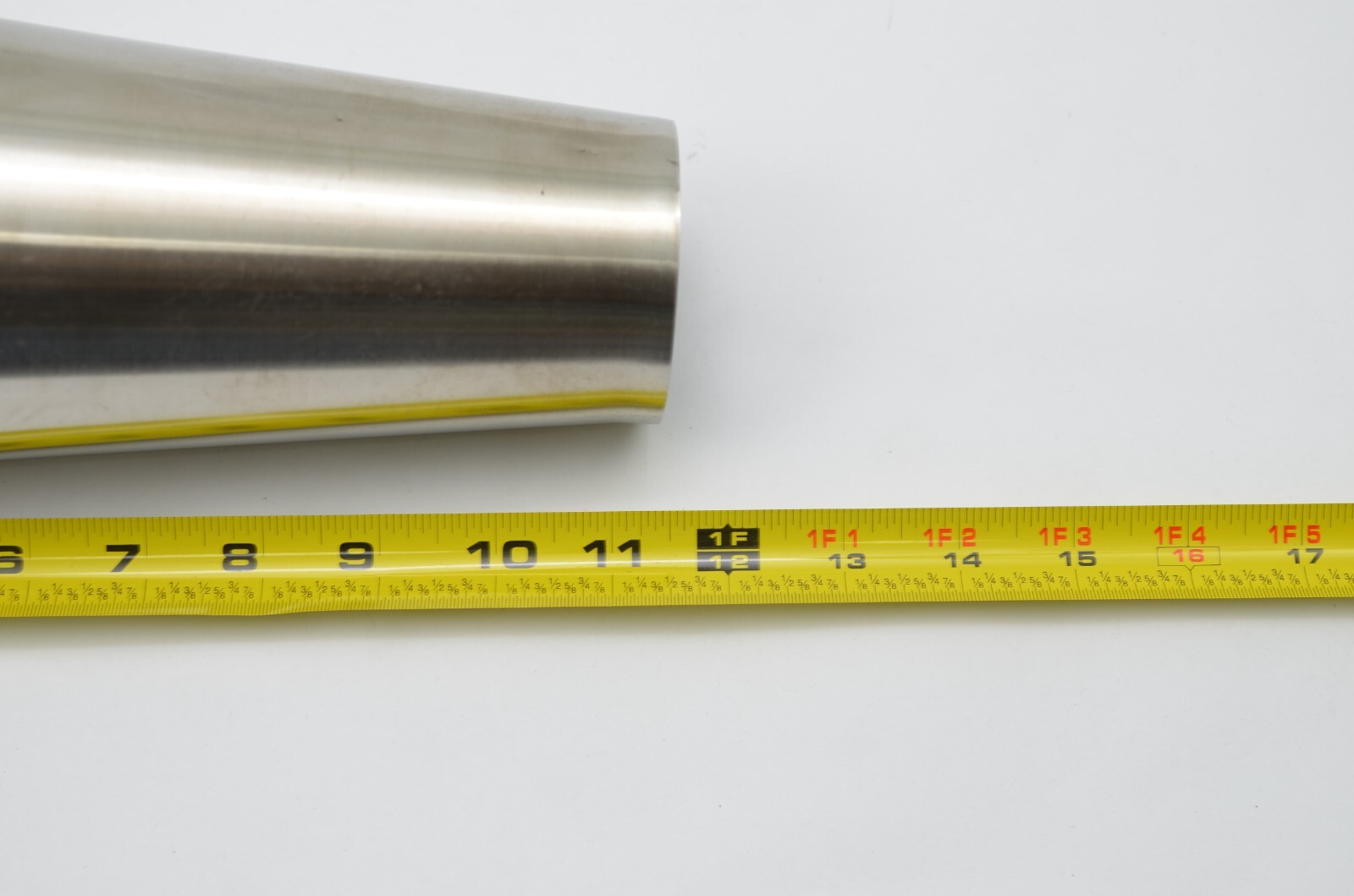 1320 Performance 2.5" inlet 2.5" out megaphone Stainless Reverse Cone collector
