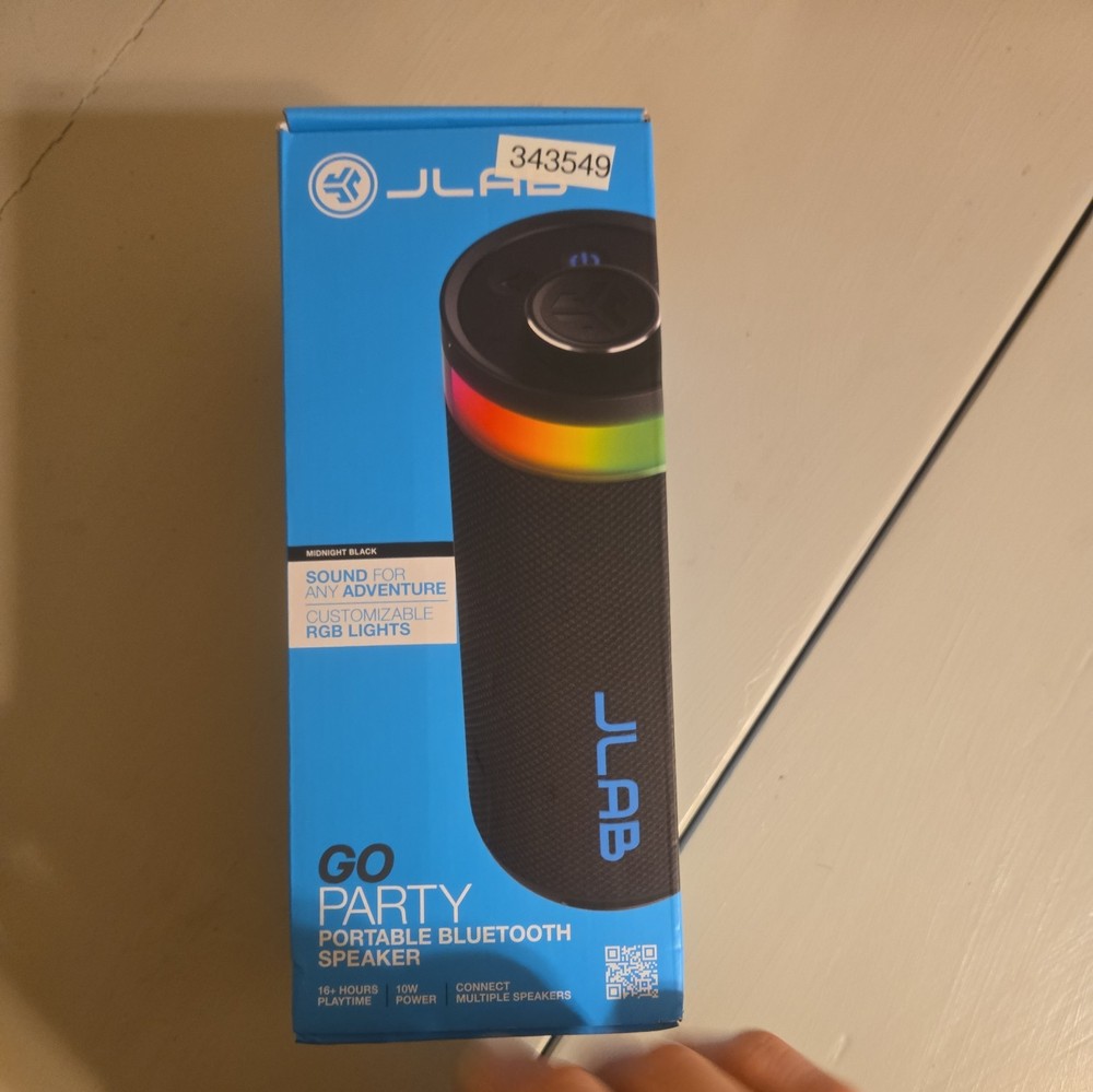 JLab JBuds Go Party Portable Bluetooth Speaker System !! Labsync Technology