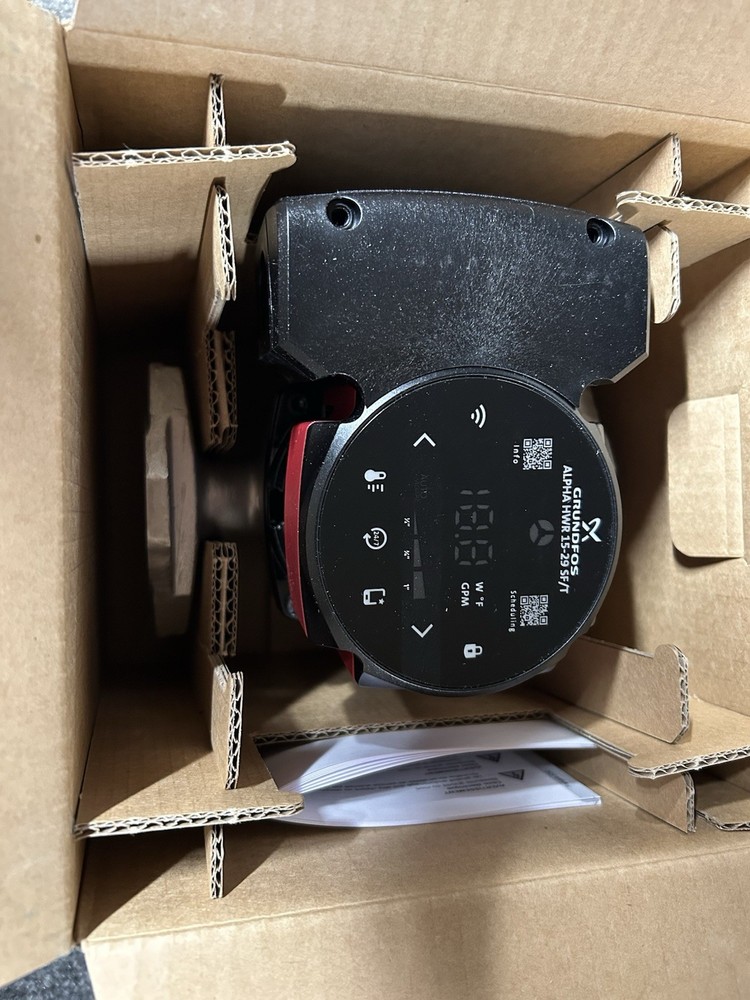Hot Water Recirculation Pump. New In Box.
