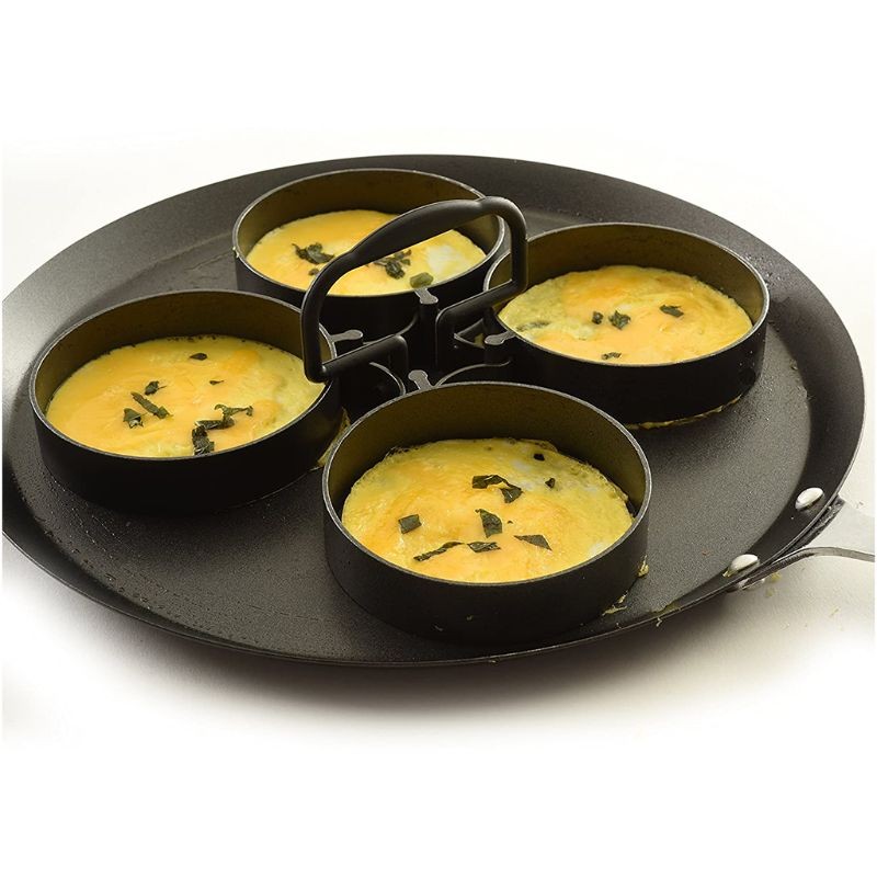 Non Fried Egg Pancake Ring Maker Kitchen Baking Omelet Mold Cooking Pan