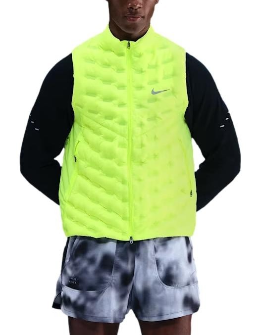 Nike Men's Therma-FIT ADV Repel AeroLoft Down Running Vest (Volt) FB7542-702