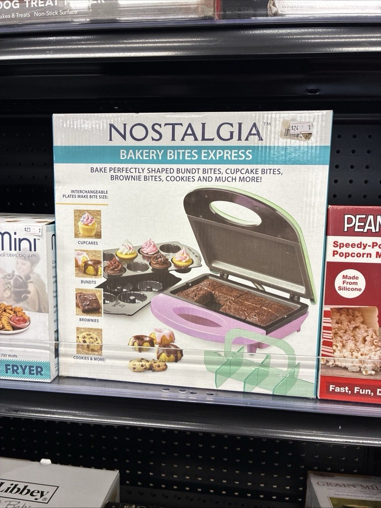 🍪 Nostalgia Bakery Bites Express – Mini Dessert Maker 🍰🔥 NIB