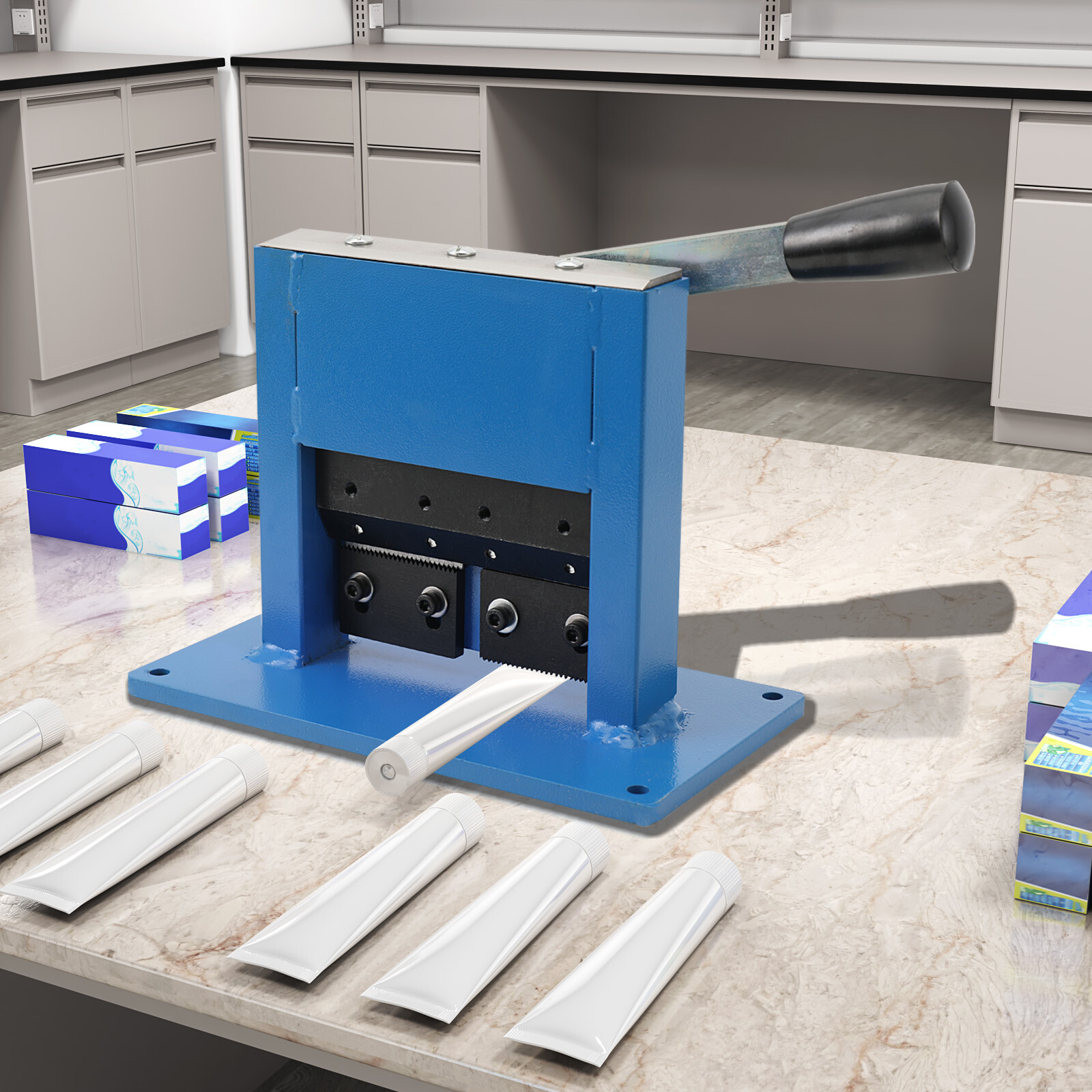 Aluminum Laminate Tube Crimping Sealing machine Manual Heavy Duty Tube Sealer