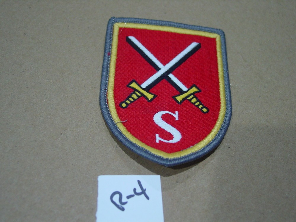 Cold War West German Brigade Division Sleeve Patch Miltary Surplus