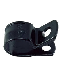 Perko Line Support Clips Black Plastic 5/8"