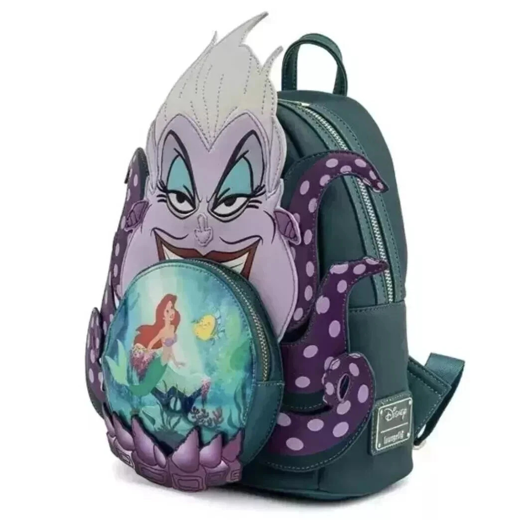 Loungefly Disney Villains Scene Ursula Crystal Ball Mini Backpack