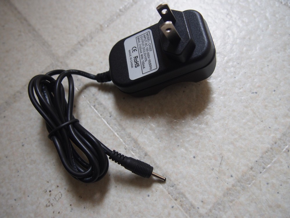 2.5mm Replacement Wall AC Charger For POLAROID PMID910 PMID1000 Tablet