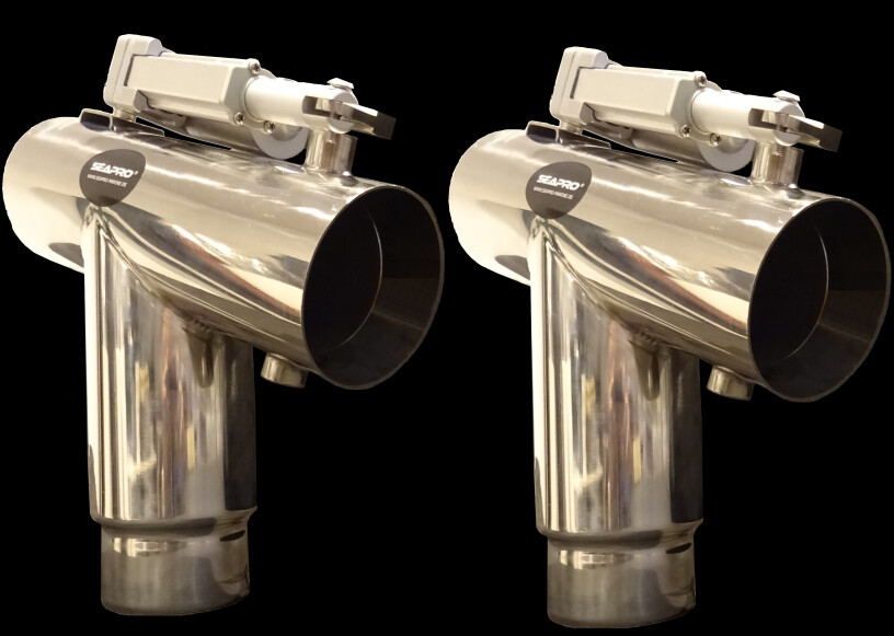 Seapro Electric Switchable Exhaust Diverter Kit VOLVO GX 5.0-5.7 Engine